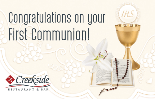 Congrats on your First Communion