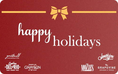 Happy Holidays Red