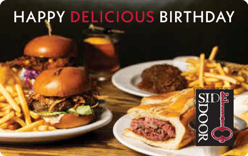 Happy Birthday - Side Door