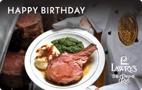 Happy Birthday - The Prime Rib