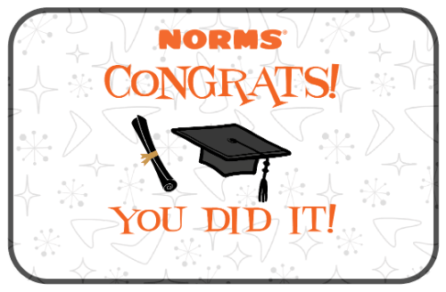 Congrats You Did It