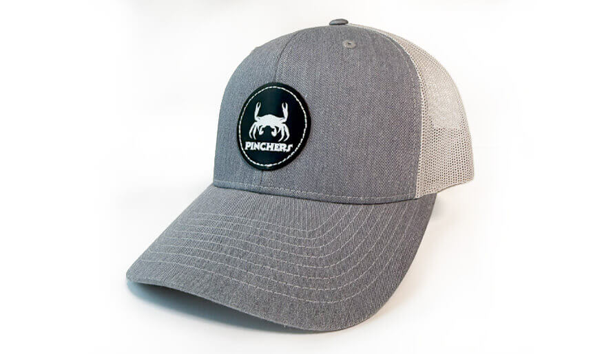 Light Grey Patch Hats