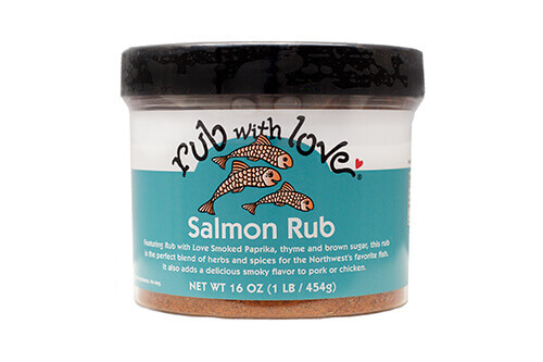 Salmon Rub - 16 oz