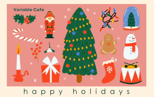 Happy Holidays Postcard
