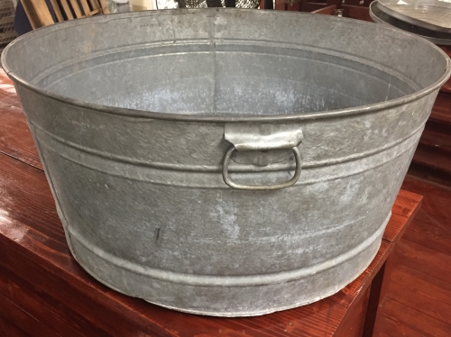 Galvanized Beverage Tub
