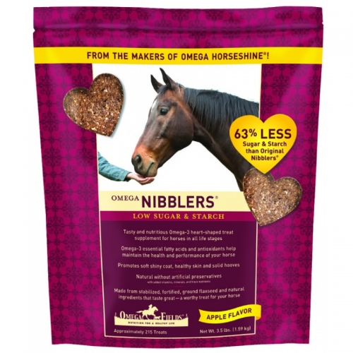 Omega Fields® Omega Nibblers Low Sugar & Starch Treats Most Feed