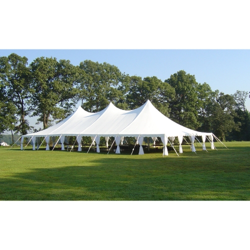 40' x 80' High Peak Pole Tent Professionally Installed Grand True