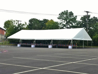 Gable End Frame Tents, 40' x 80 