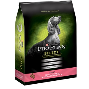 Purina Pro Plan Sensitive Skin Stomach, Salmon Rice Formula Large Breed  Dry Puppy Food, 24