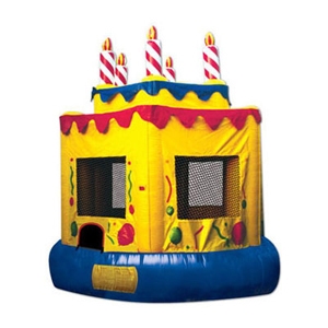 Birthday Cake Inflatable Bounce House