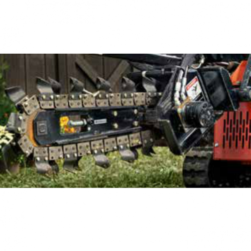 Trencher Blade Skid Steer Attachment Grand Rental Station of Clinton, OK
