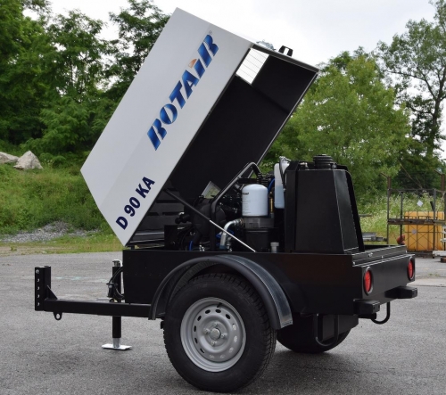 90 CFM Compressor, Towable | Jefferson Rent-All & Party Plus