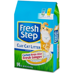 fresh step clay litter