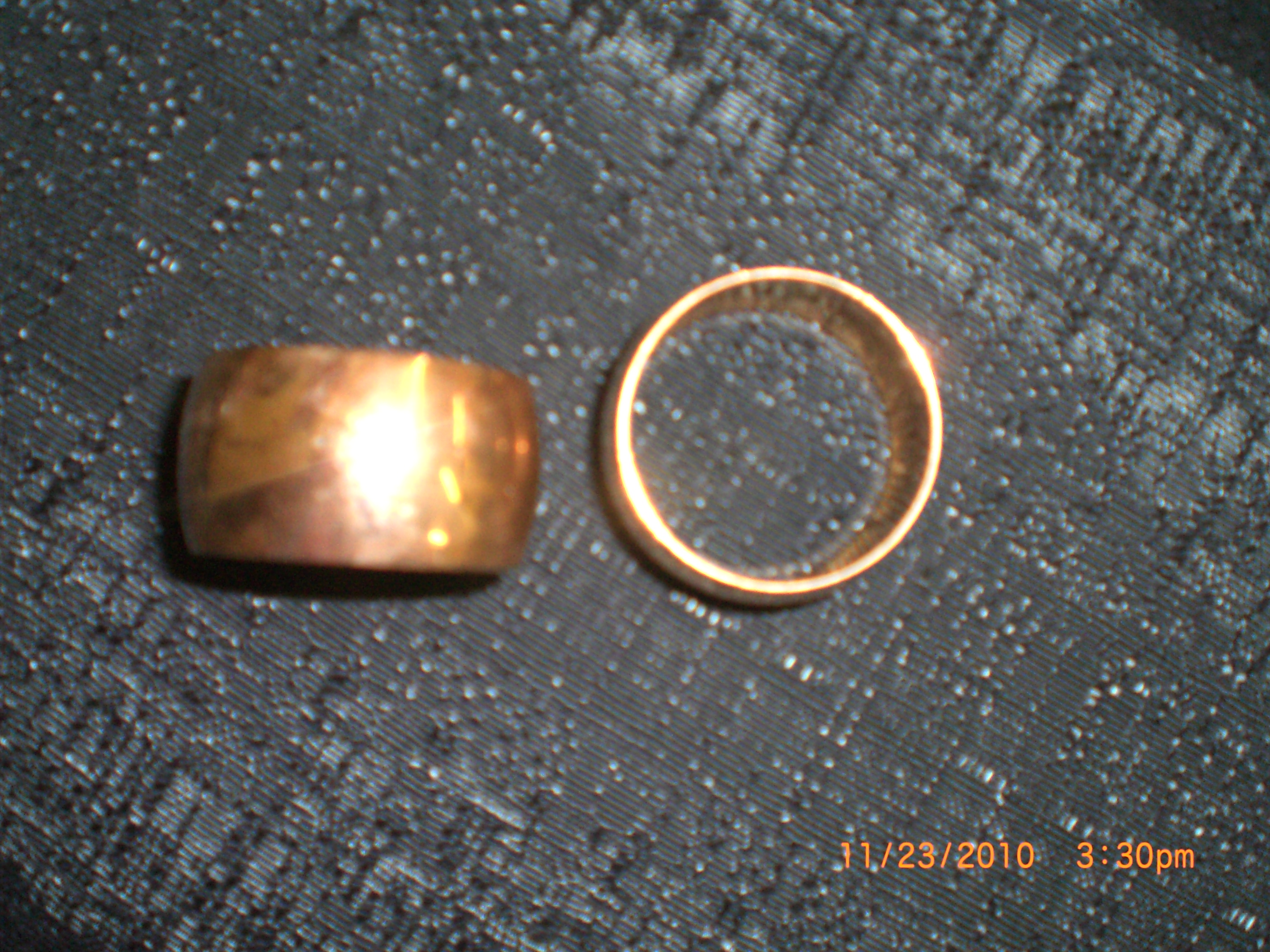 Brass Napkin Rings Grand Rental Station of Bellefontaine, OH