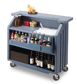 Bar, 4' Gray Faux Marble