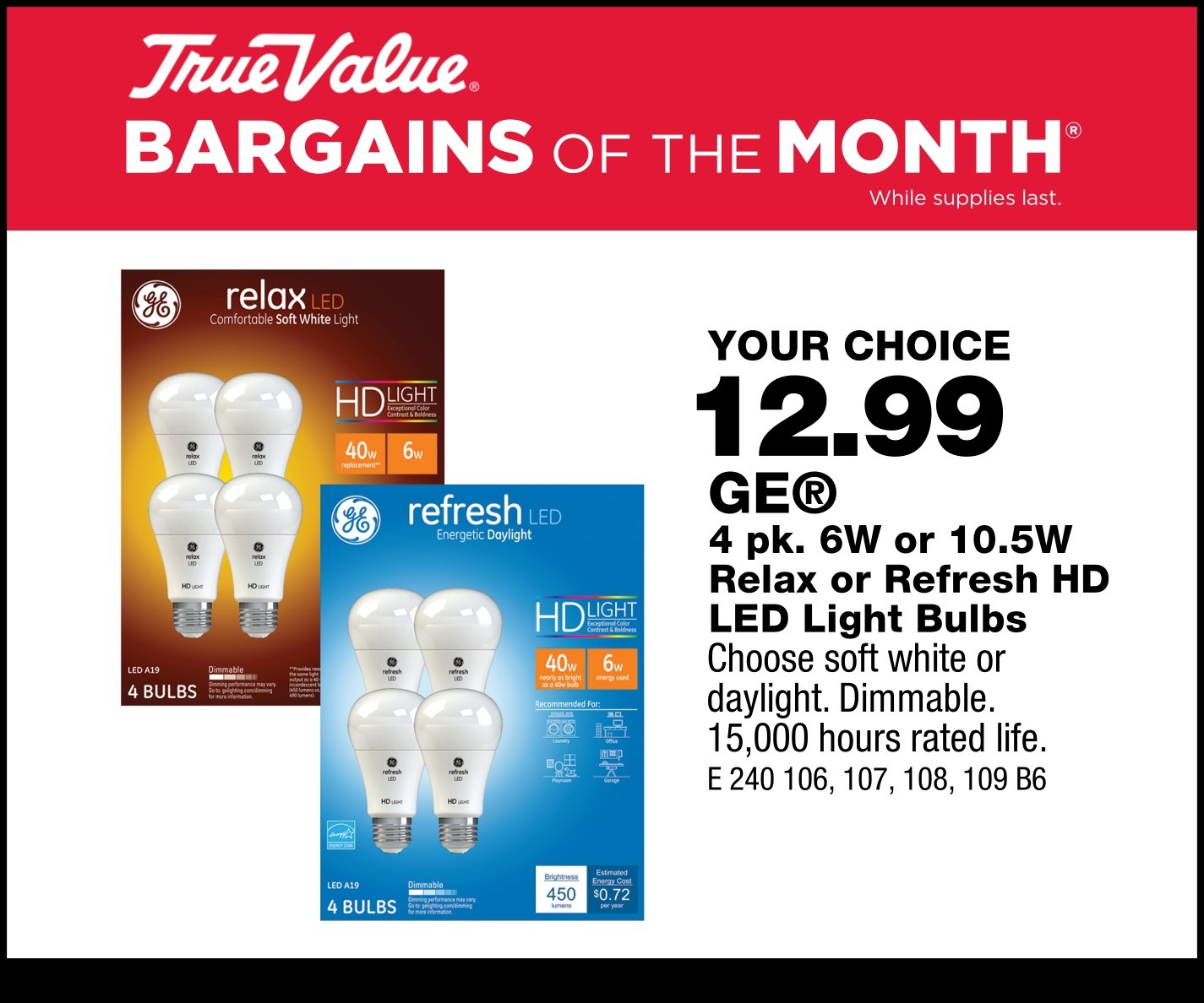 Special Offers Western Ohio True Value Hardware Minster, OH St