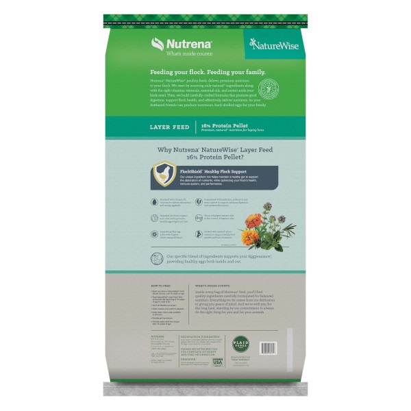 Nutrena® NatureWise® Layer 16 Pellet Bowen's Farm Supply, Inc. Annapolis, MD