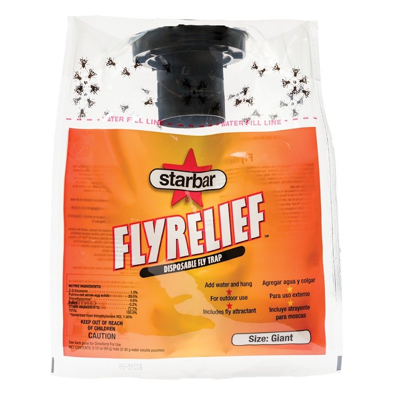 Starbar Giant FlyRelief Disposable Fly Trap Bowen's Farm Supply, Inc