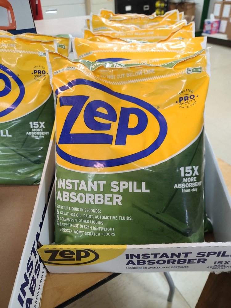 Zep Instant Spill Absorber States Rental Service, Inc. Indiana, PA