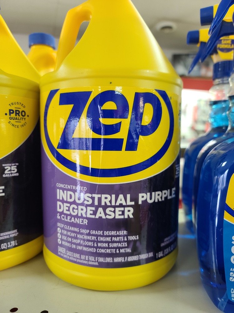 Zep Industrial Purple Cleaner & Degreaser Concentrate States Rental