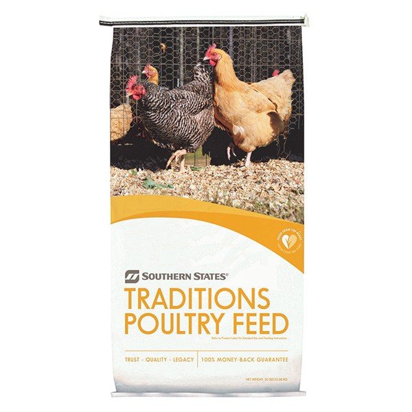 Southern States Traditions Egg Layer Poultry Feed Crumbles Parksley