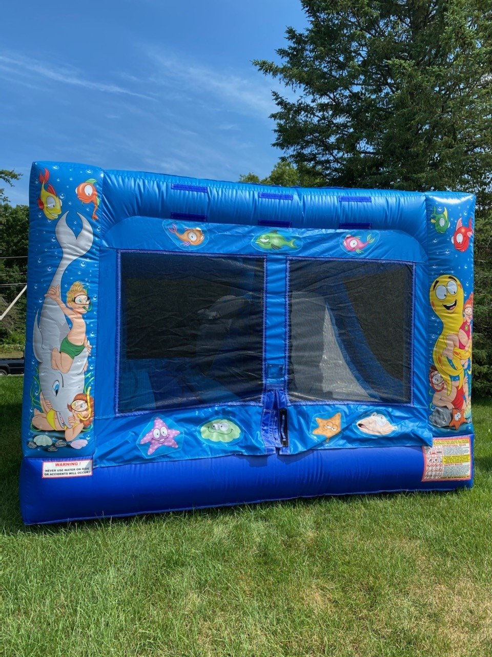 Under the Sea 3 in 1 mini inflatable Westville Grand Rental Station