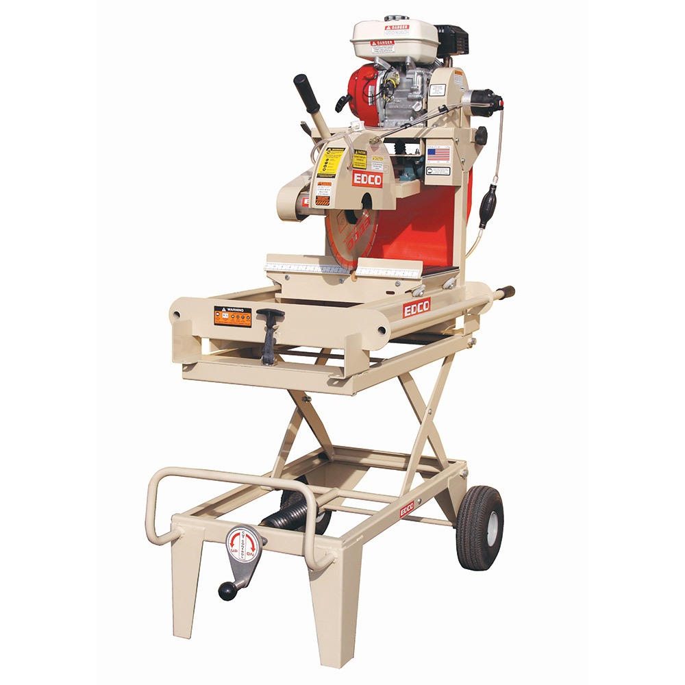 EDCO 14" Gas Masonry Brick Saw Noonan Equipment and Event Rental