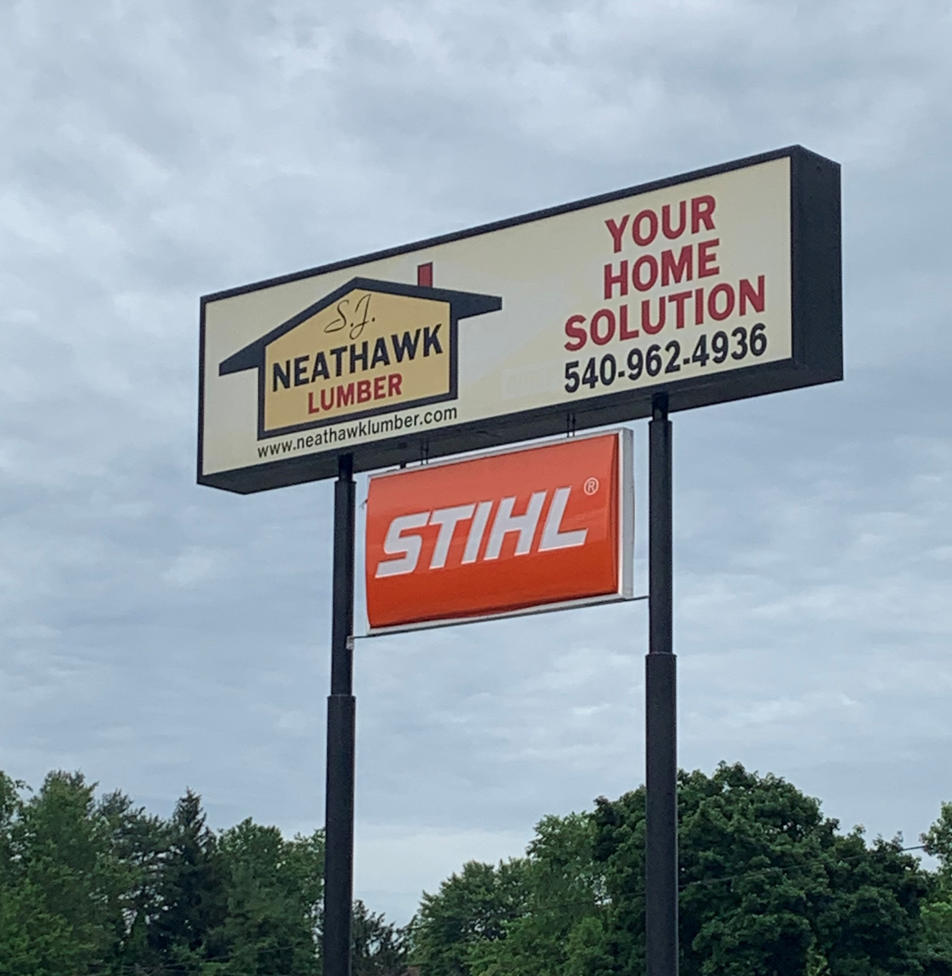 Locations S.J. Neathawk Lumber Co.