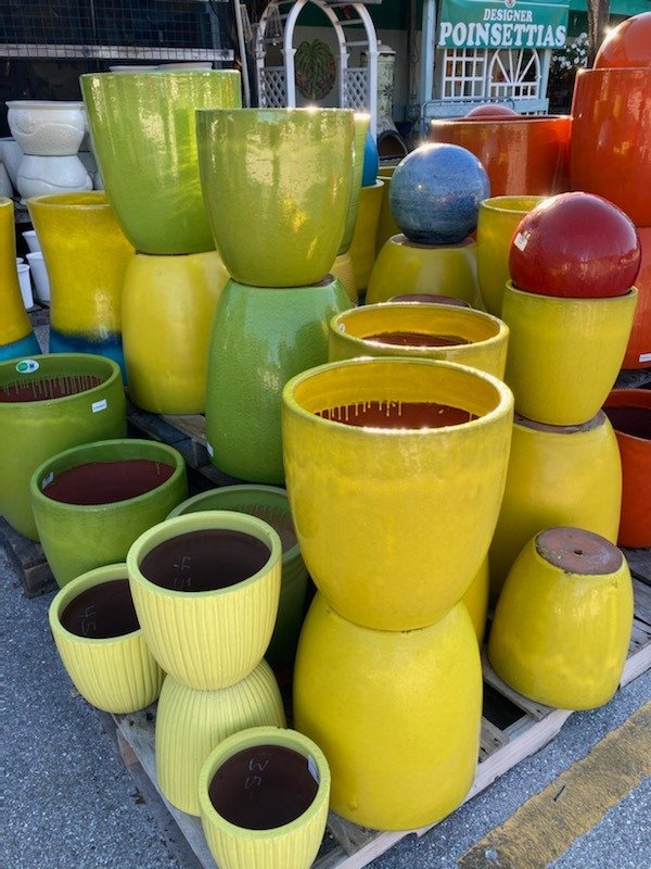 Ceramic Pottery Sarasota FL, Garden Center Sarasota FL, Farm & Garden