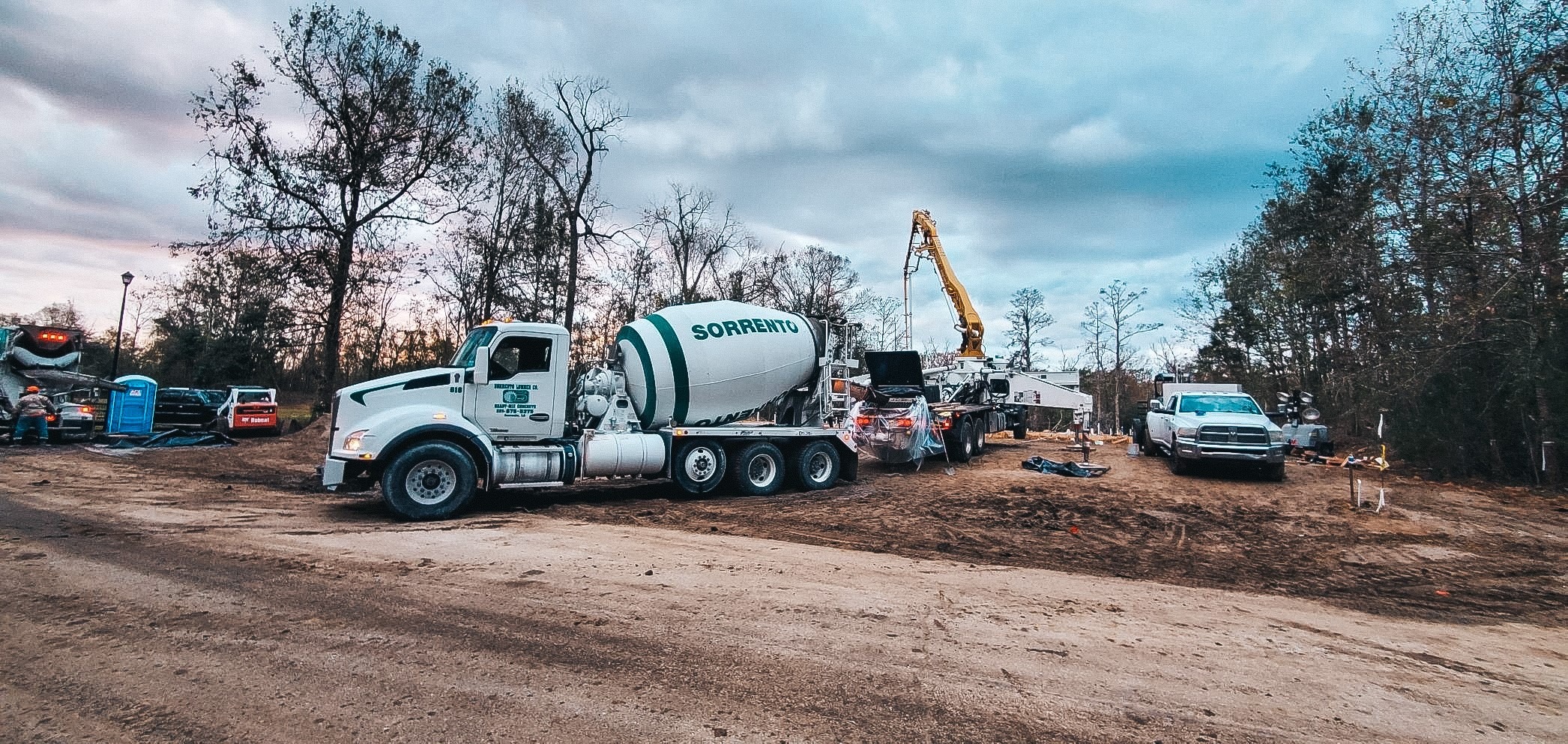 Ready Mix Concrete Delivery Sorrento Lumber & Concrete Company