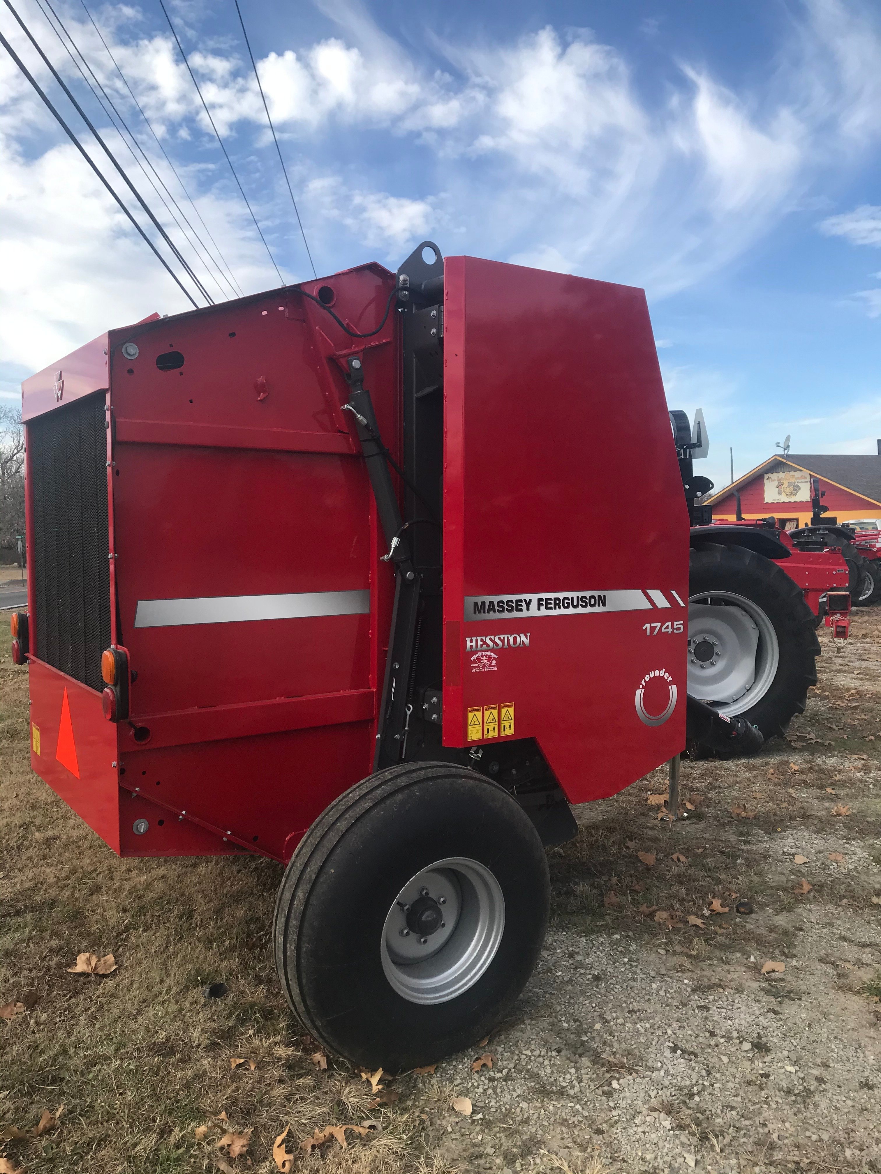 Hesston by Massey Ferguson 1745 Round Baler Midwest Equipment Rental