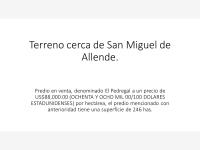 Terreno en venta en Pedregal de Jericó, San Miguel de Allende — foto 3 de 3