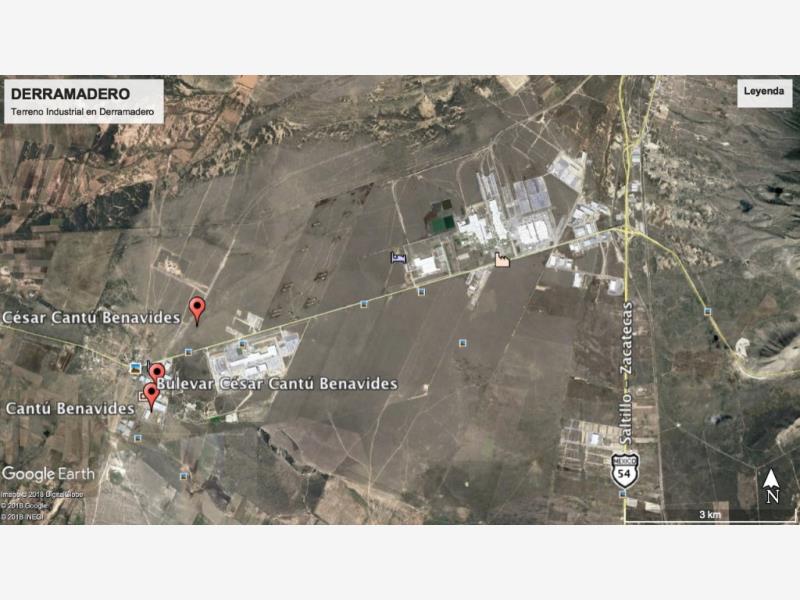 Terreno en venta en Parque Industrial Derramadero, Saltillo