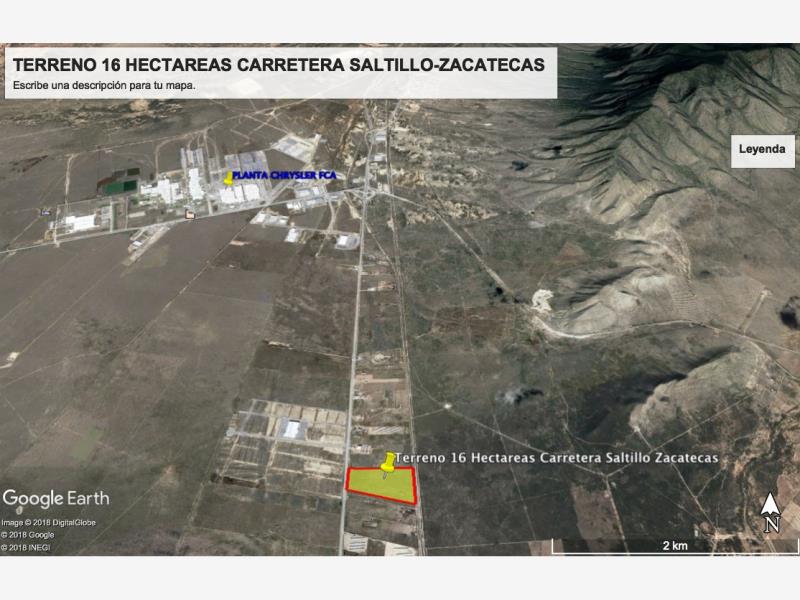 Terreno en venta en Agua Nueva, Saltillo