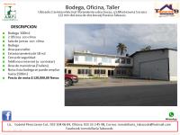 Nave en renta en Moctezuma 1ra. Sección, Paraíso, Tabasco