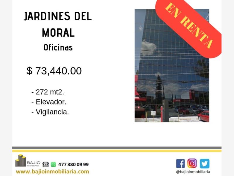 Oficina en renta en Jardines del Moral, León — foto 1 de 9