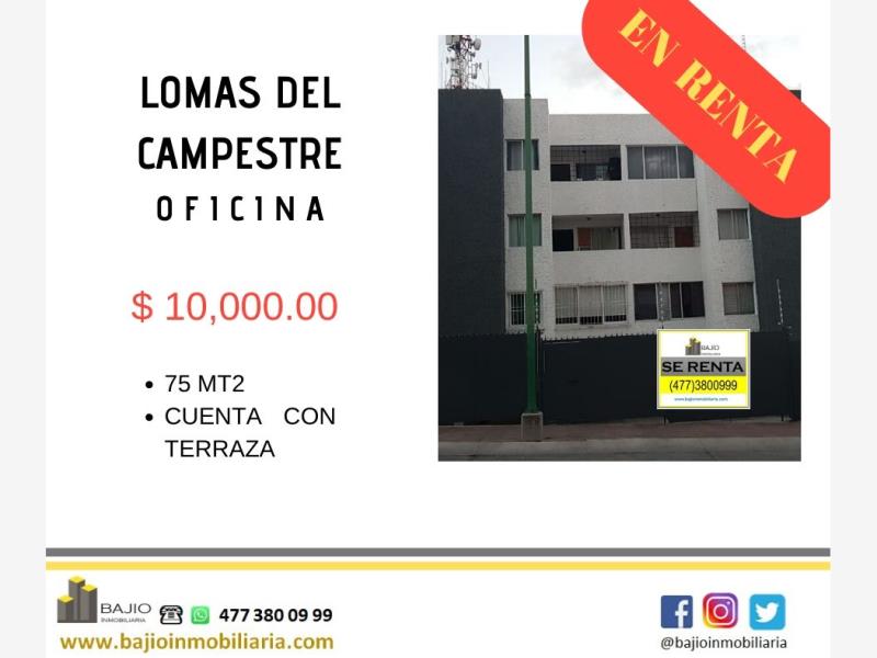 Oficina en renta en Lomas del Campestre, León — foto 1 de 12