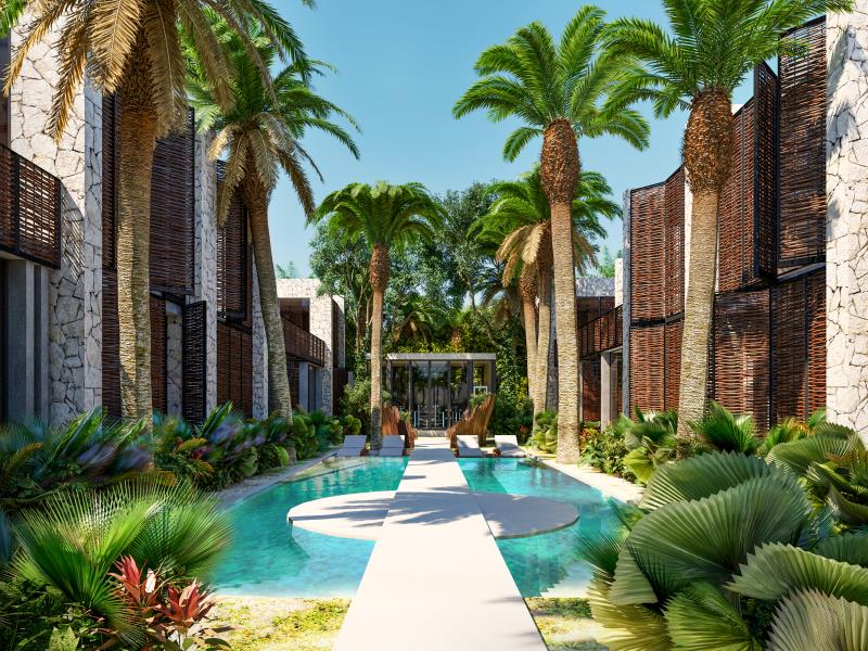 Departamento en venta en Tulum Centro, Tulum — foto 1 de 13