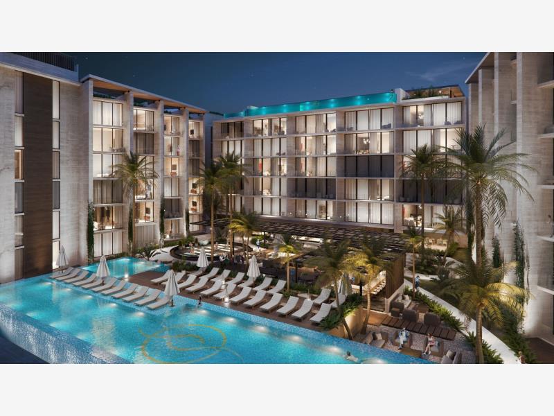 Departamento en venta en Playa del Carmen Centro, Solidaridad — foto 1 de 23