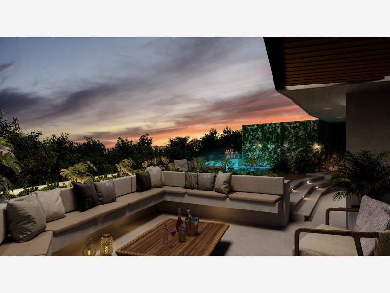 Departamento en venta en Aldea Zama, Tulum — foto 1 de 17