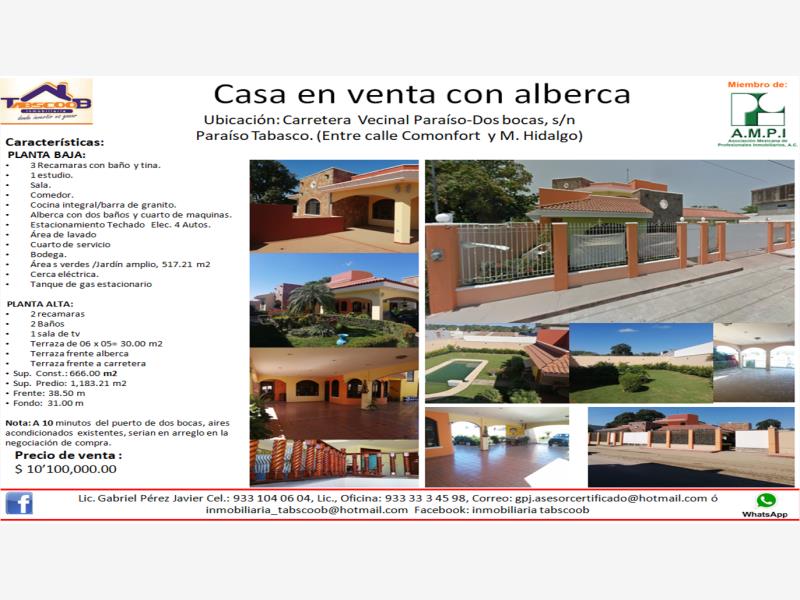 Casa en venta en Las Flores, Paraíso — foto 1 de 19
