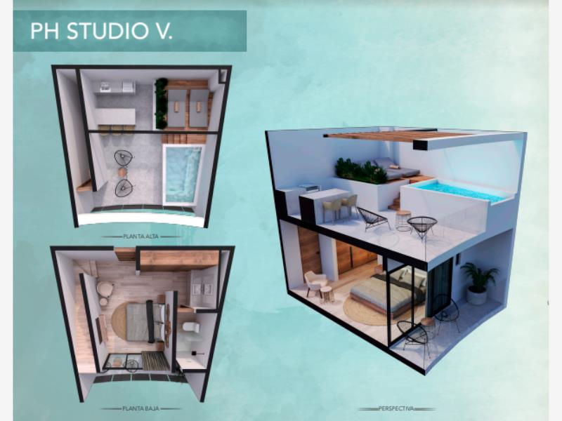 Departamento en venta en La Veleta, Tulum — foto 1 de 16