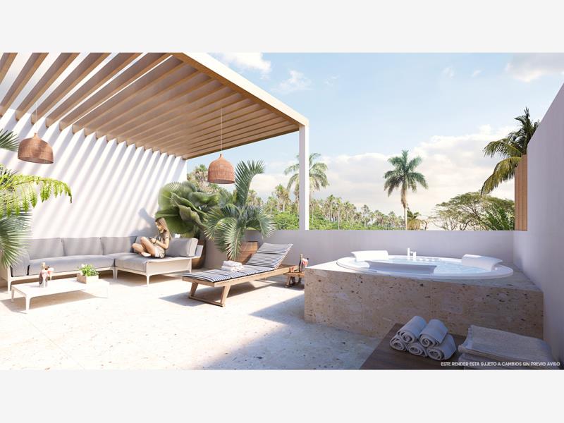 Departamento en venta en Aldea Zama, Tulum — foto 1 de 18