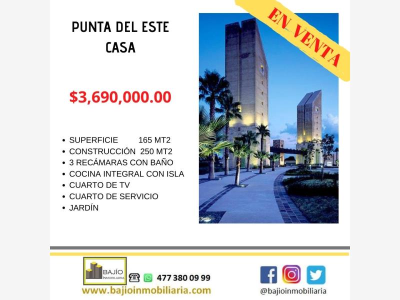 Casa en venta en Residencial Punta del Este, León — foto 1 de 3