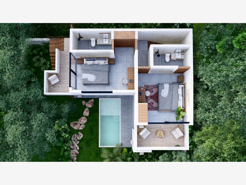 Casa en venta en La Veleta, Tulum — foto 1 de 11
