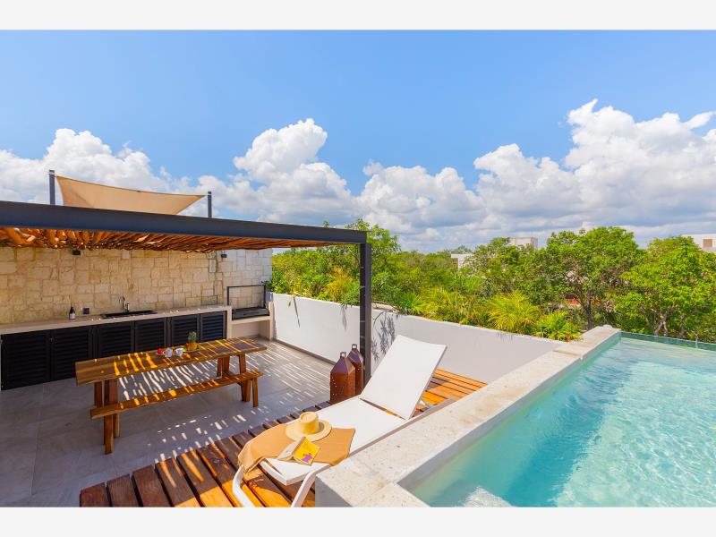 Departamento en venta en Aldea Zama, Tulum — foto 1 de 24