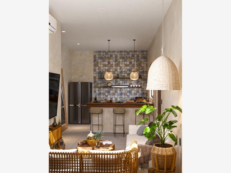 Departamento en venta en Aldea Zama, Tulum — foto 1 de 21