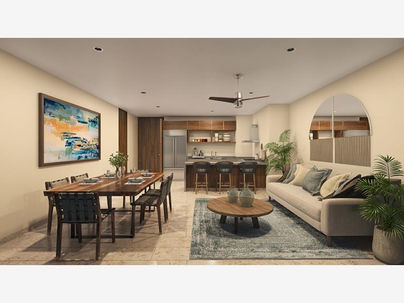 Departamento en venta en Aldea Zama, Tulum — foto 1 de 28