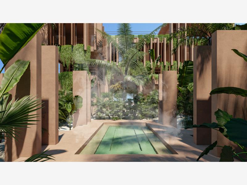 Departamento en venta en Tankah Cuatro, Tulum — foto 1 de 35