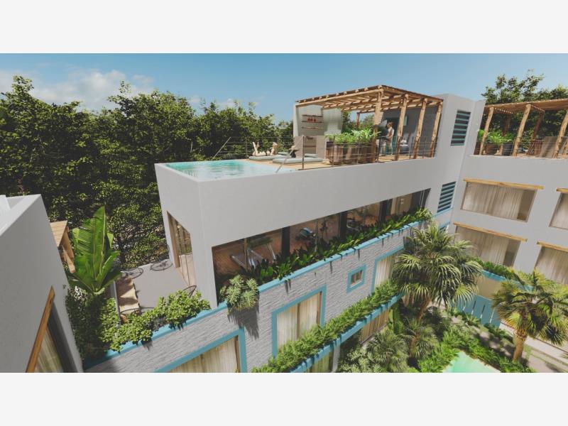 Departamento en venta en La Veleta, Tulum — foto 1 de 11